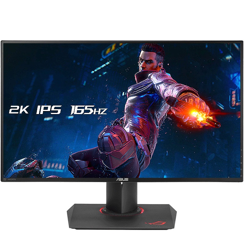 华硕(ASUS)ROG玩家国度 PG279Q 27英寸IPS显示屏 2K165HzG-SYNC旋转升降电竞液晶显示器(HDMI/DP内置音箱)