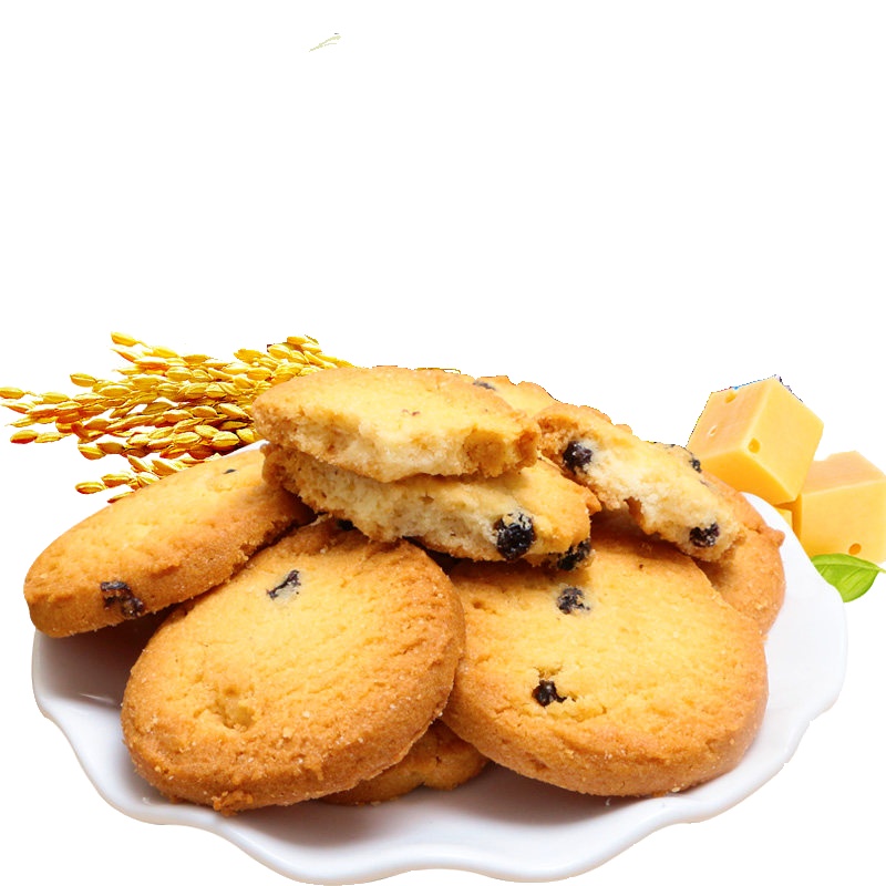马来西亚进口 ZEK丹麦风味葡萄干黄油曲奇饼干750g