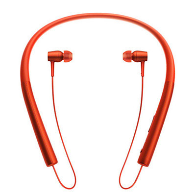 索尼(SONY)无线立体声耳机MDR-EX750BT(朱砂红色) 入耳式 有线控 蓝牙NFC功能