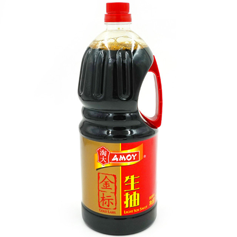 淘大(AMOY) 金标生抽1.75L/桶装 国产食品调味品酱油生抽 酿造酱油 凉拌炒菜 红烧酱油 生抽酱油