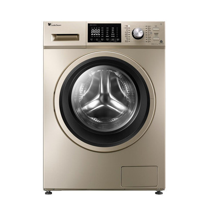 小天鹅(Little Swan) 10公斤全自动滚筒洗衣机 洗干一体 变频节能 家用 金色 TD100-1422WDG