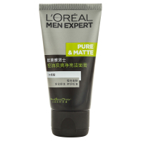 欧莱雅(LOREAL)男士控油炭爽双效洁面膏50ml小样[赠品,非卖品,请勿购买]洁面膏/霜洗面奶 洁面霜L'OREAL