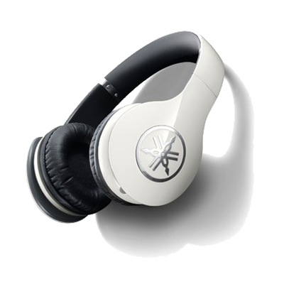 Yamaha/雅马哈 HPH-PRO400有线带麦 发烧时尚折叠头戴式魔音耳机 高保真头戴封闭式耳机重低音音乐耳塞 白色
