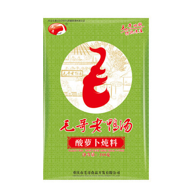 重庆特产 毛哥酸萝卜老鸭汤炖料 350g