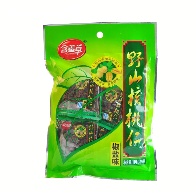 含羞草 野山核桃仁(椒盐味)110g/袋 椒盐味