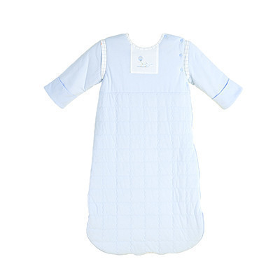 良良(liangliang)宝宝纯棉一体睡袋保暖舒适可拆袖宝宝睡袋 80cm