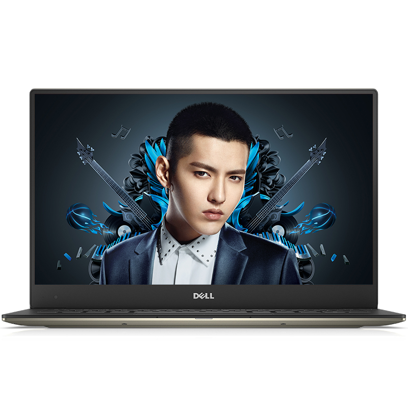 戴尔(DELL)XPS13 13.3英寸轻薄笔记本电脑(i7-7500U 8G 256G固态 FHD 无忌金)