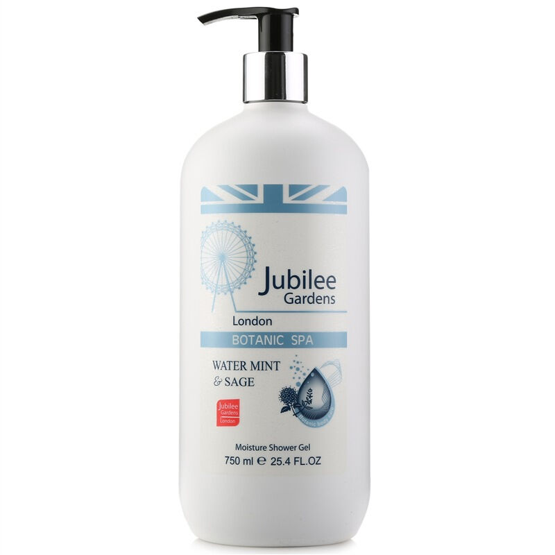 爵百莉（Jubilee Gardens）爵百莉英伦水薄荷清肌水漾沐浴露750ml