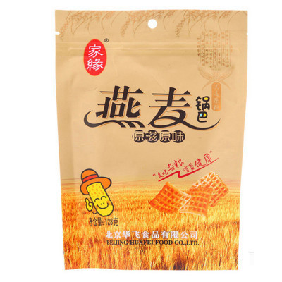 家缘原滋味燕麦锅巴128G