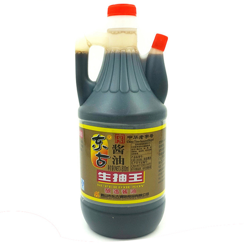 东古生抽王酱油800ml /桶装调味品调味汁酿造酱油老抽 酿造豉香好酱油酱油 调味品