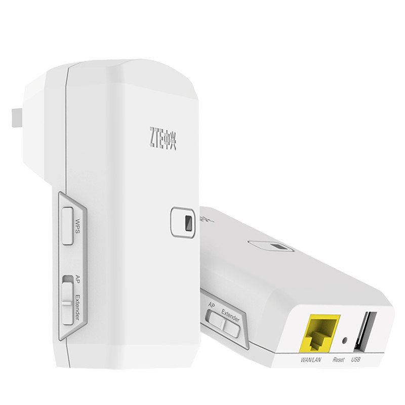 中兴(ZTE) H560N 300M无线路由器家用AP宽带光纤WIFI穿墙高速稳定迷你路由器WIFI信号增强放大器中继器