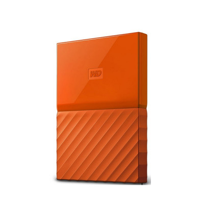 西部数据(WD)My Passport 4TB2.5英寸USB3.0活力橙移动硬盘WDBYFT0020BOR-CESN