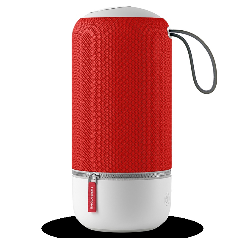 Libratone(小鸟音响)Zipp Mini无线音箱/智能音响/蓝牙WIFI音箱/家用移动音响/蓝牙音箱 悦红