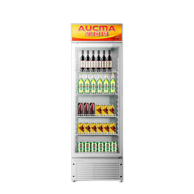 澳柯玛(Aucma)237升展示柜立式陈列柜冰柜冷藏保鲜柜冷柜啤酒柜饮料柜SC-237