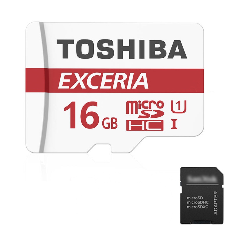 [赠读卡器/SD卡套]东芝(TOSHIBA)TF卡 16GB 90MB/s手机存储卡