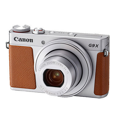 佳能(Canon)PowerShot G9 X Mark II 数码相机(银)3英寸显示屏 有效像素约2010万