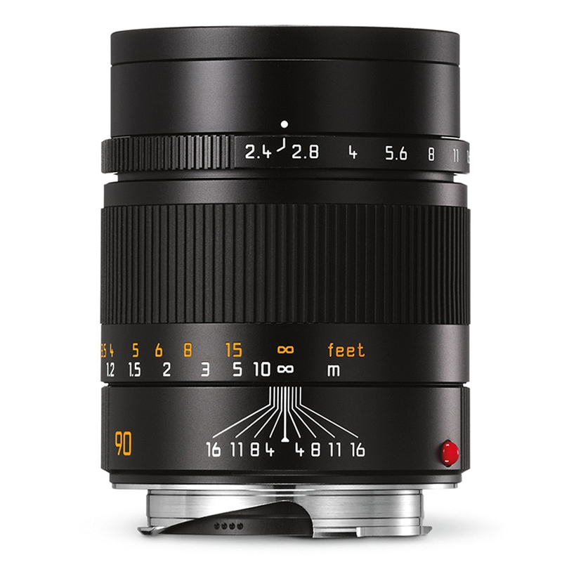 徕卡(Leica) M镜头 徕卡卡口 广角定焦46mm 口径M90mm/f2.4 黑色 11684