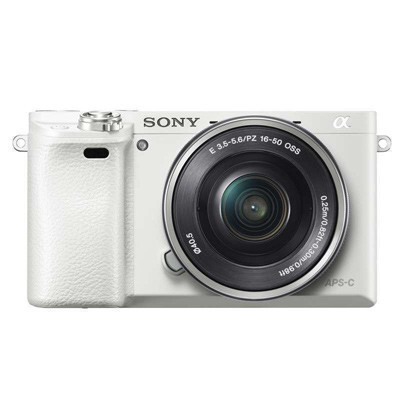 索尼(SONY)Alpha 6000L APS-C画幅微单 半画幅数码相机标准单镜套装(白色 SELP1650镜头 ILCE-6000L/A6000L/α6000)