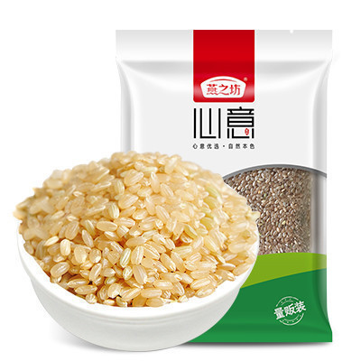 燕之坊 糙米 心意系列 五谷杂粮 1kg 量贩装(真空包装)