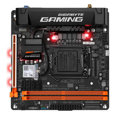 苏宁自营技嘉(GIGABYTE)Z270N-Gaming 5 主板 (Intel Z270/LGA 1151)