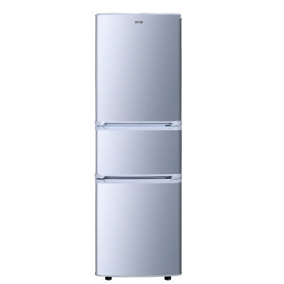 星星(XINGX) BCD-190E 190升 冷柜 冰柜 三门冰箱 (银色)三门冰箱 三温三区 租房优选