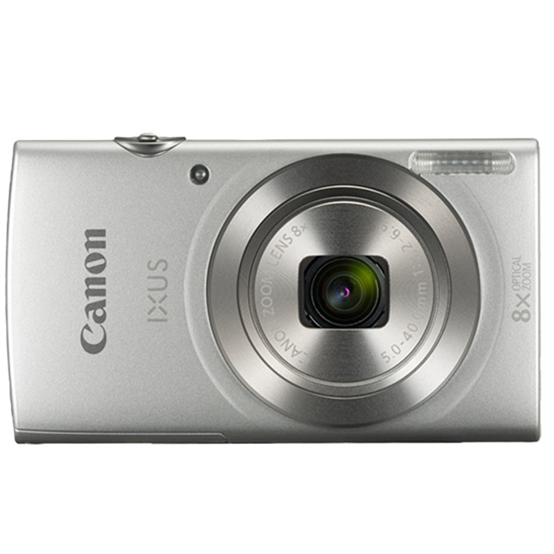 佳能(Canon) IXUS 185 数码相机 便携式卡片机 银色 赠送16G存储卡、相机包