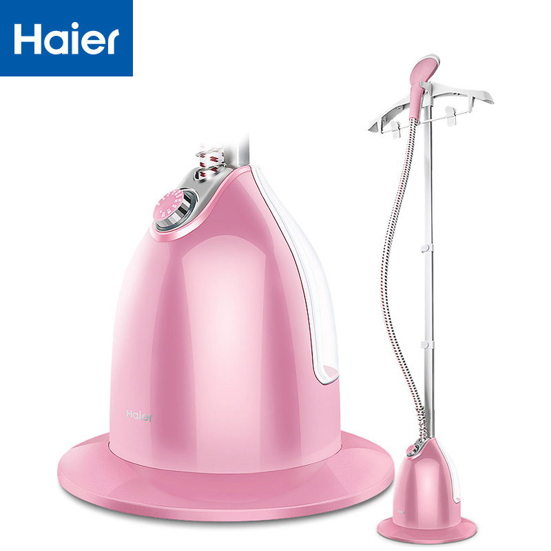 海尔(Haier)HY-GD1810F1家用蒸汽挂烫机服装店蒸汽熨烫挂烫机挂式电熨斗1.8L水箱铝材质杆子 2100W