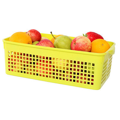 海兴HAIXIN冰箱收纳篮塑料收纳盒整理盒收纳筐厨房食品蔬菜水果储物篮DC008