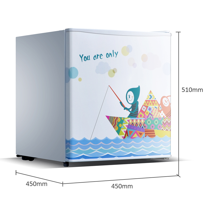 欧立(ONLY) BC-45ME 45升 单门家用时尚节能迷你小冰箱 冷藏微冷冻 一级能效
