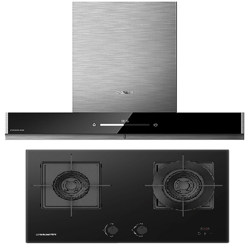 德意厨电套装CXW-150-HK2088+蓝极光灶具3209组合升级