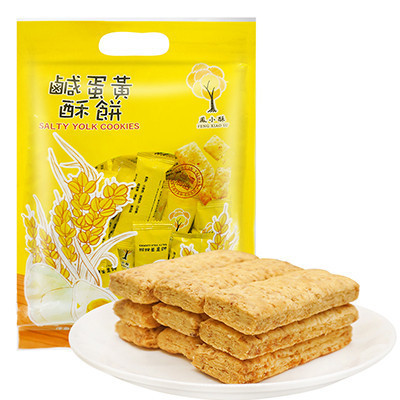 台湾 凤小酥牌咸蛋黄酥饼饼干250g