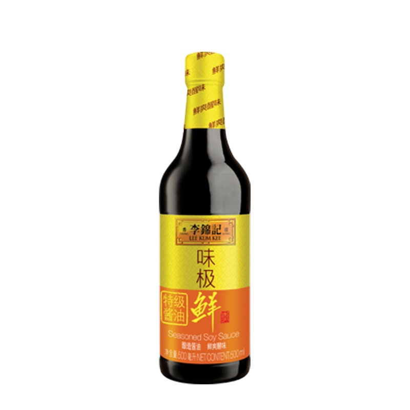 李锦记 味极鲜 500ml 生抽 鲜香味 调味料 酿造酱油