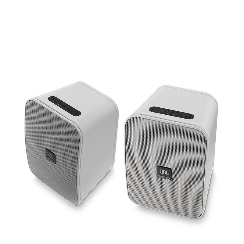 JBL Control X Wireless 有源无线高保真监听音响 蓝牙便携音箱 低音炮 电视 电脑音箱 白色