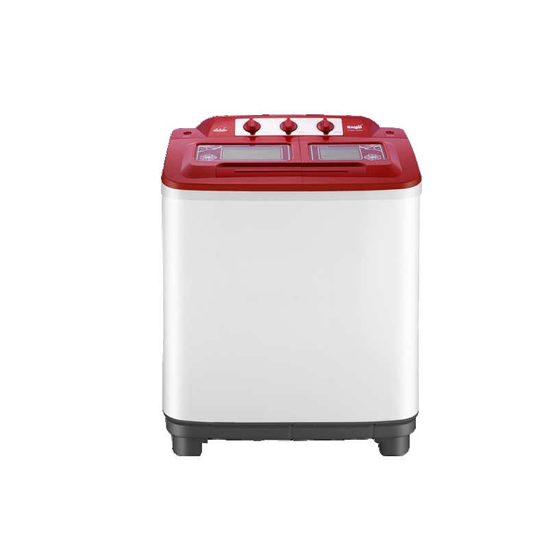 海鸥(HAIOU)XPB90-9002S 9公斤半自动双缸洗衣机 商用家用(红色)