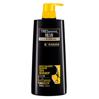 炫诗(Tresemme)臻研修护洗发水750ml 所有发质 成人适用[联合利华]