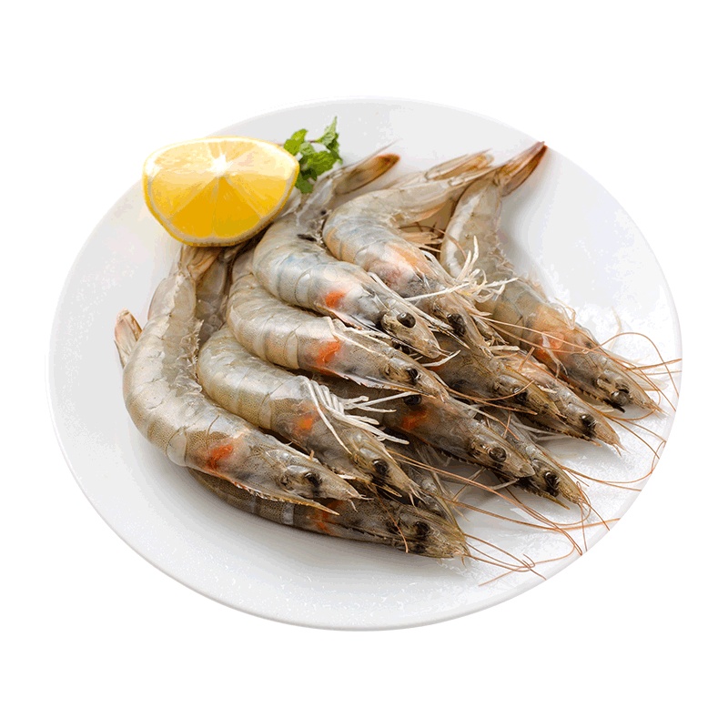 厄瓜多尔冻南美白虾1.8kg（50-60只/kg）