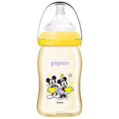 贝亲Disney宽口径PPSU奶瓶160ml配SS奶嘴(米奇)AA160