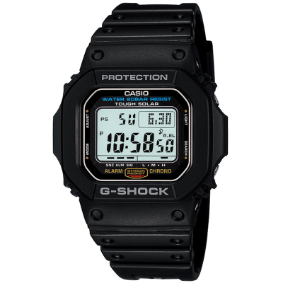卡西欧(CASIO)手表G-SHOCK系列抗震运动时尚石英男表G-5600E-1