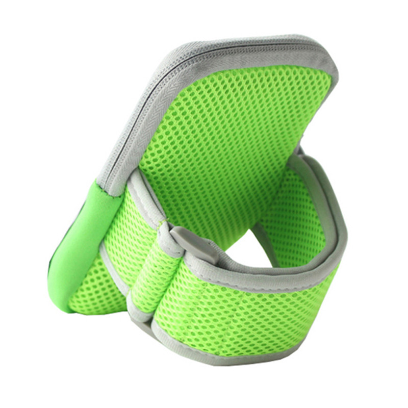 ESCASE 手机臂包运动跑步包臂袋男女手腕包臂带壳套运动臂包4.7英寸 触屏款 绿色