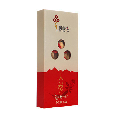 美参堂 长白山人参(集安产区) 全须边条参 100g