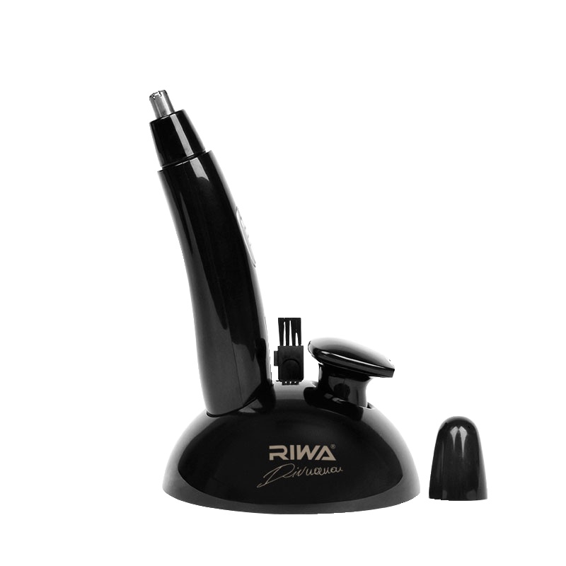 雷瓦(RIWA)鼻毛修剪器RA-555A充电式全身水洗防水电动圆头男用修剃鼻毛器湿剃型