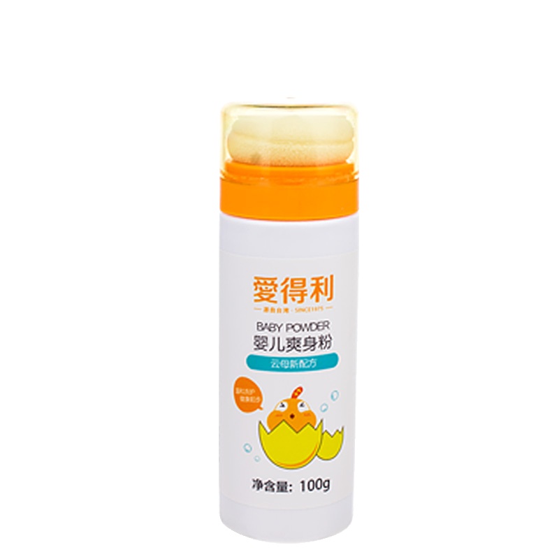 爱得利(IVORY)婴儿爽身粉 干爽舒适 BA-202 100g 适用人群:婴儿