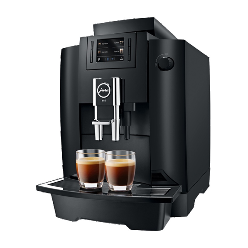 优瑞(Jura) 全自动进口咖啡机WE6商用办公室中小型商用现磨一键式意式咖啡美式咖啡醇咖专用智能水系统