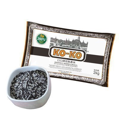 口口(KO-KO)泰国双色米2kg/每袋 泰国原装进口