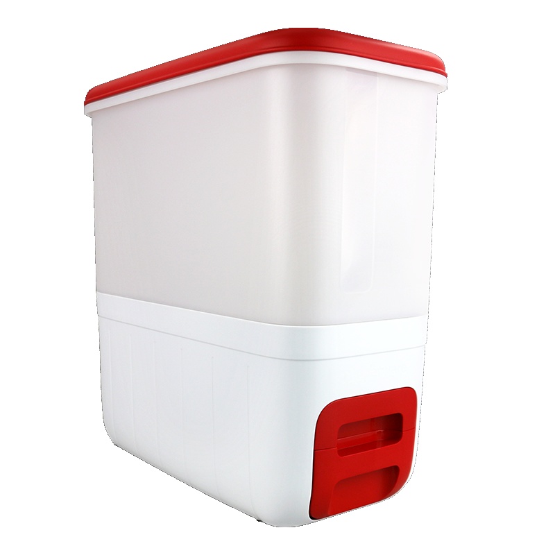 特百惠(Tupperware)米满福米仓10公斤新款塑料米桶米仓米桶米箱保鲜盒