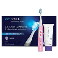 GOSMILE 声波冷光美白电动牙刷套装 粉红色 GS496R