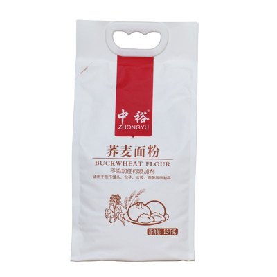 中裕(ZHONGYU)荞麦面粉1.5kg 中筋粉通用面粉家庭用杂粮面粉粗粮中裕出品