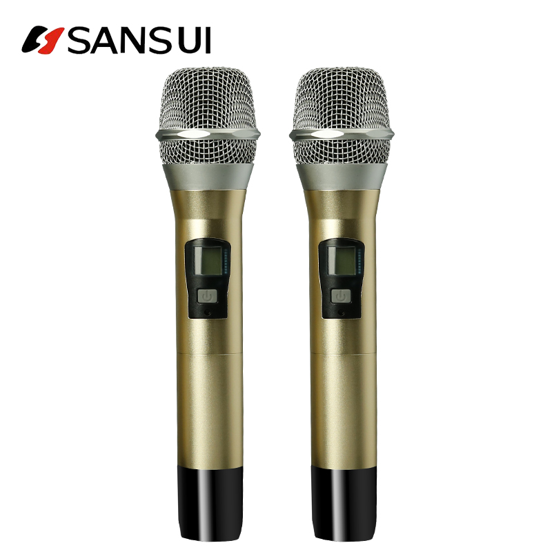 SanSui/山水 SH-8600 无线话筒 家庭K歌 卡拉OK无线话筒 K歌套张专选