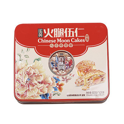 百味园蛋黄火腿伍仁月500g