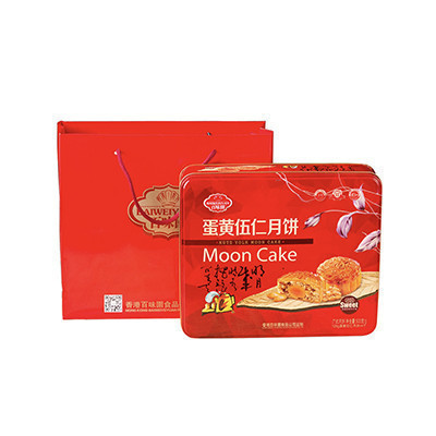 百味园 蛋黄伍仁月500g